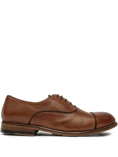 SOMMET leather cap-toe oxford shoes