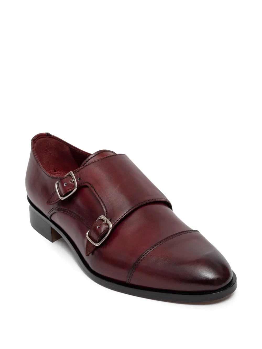 SOMMET double-buckle calf leather oxford shoes | Image 2