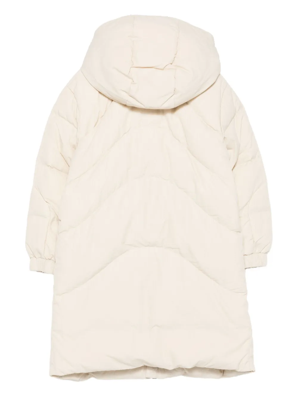 Emporio Armani Kids Jas met capuchon Beige