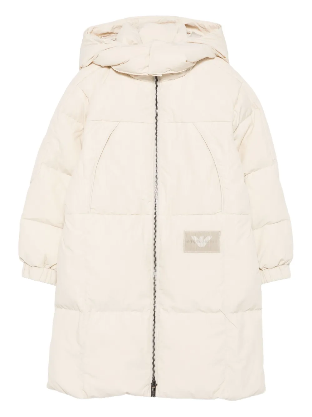 Emporio Ar i Kids Jas met capuchon Beige