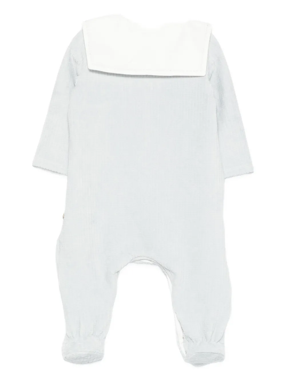 Paz Rodriguez textured-cotton peter pan collar babygrow | Rompers | Image 2