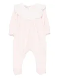 Paz Rodriguez lace-trimmed ruffled babygrow - Pink