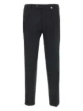 Myths pleated turn-up chinos - 999 NERO