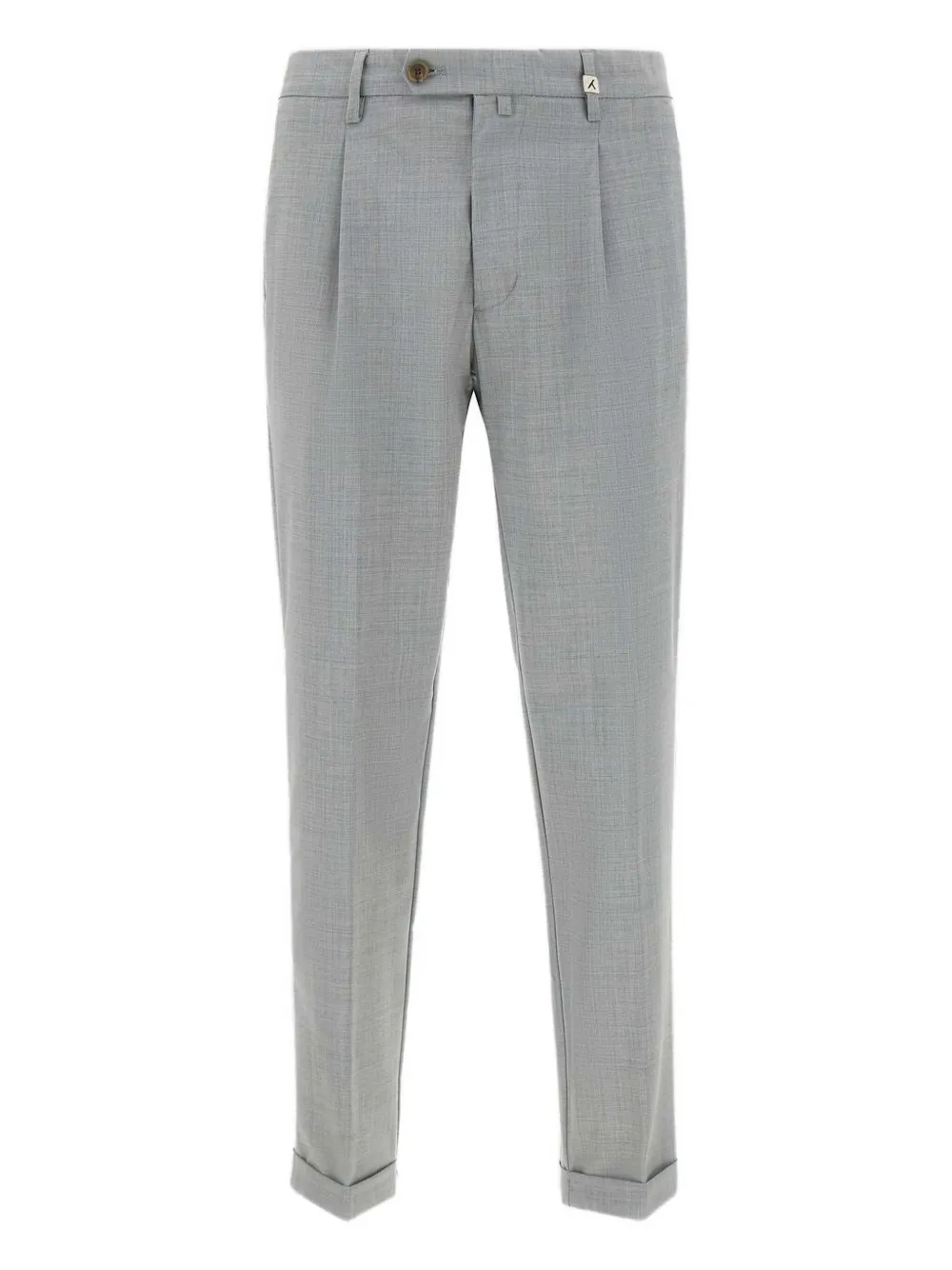 Myths Broek met geplooide zak Grijs