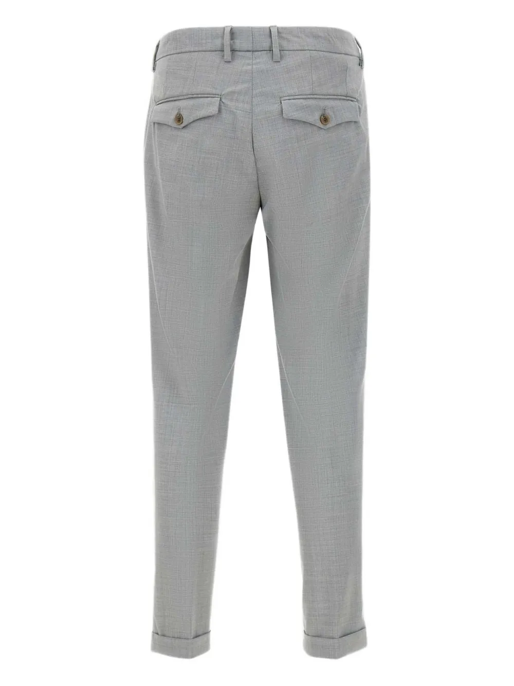 Myths Broek met geplooide zak Grijs