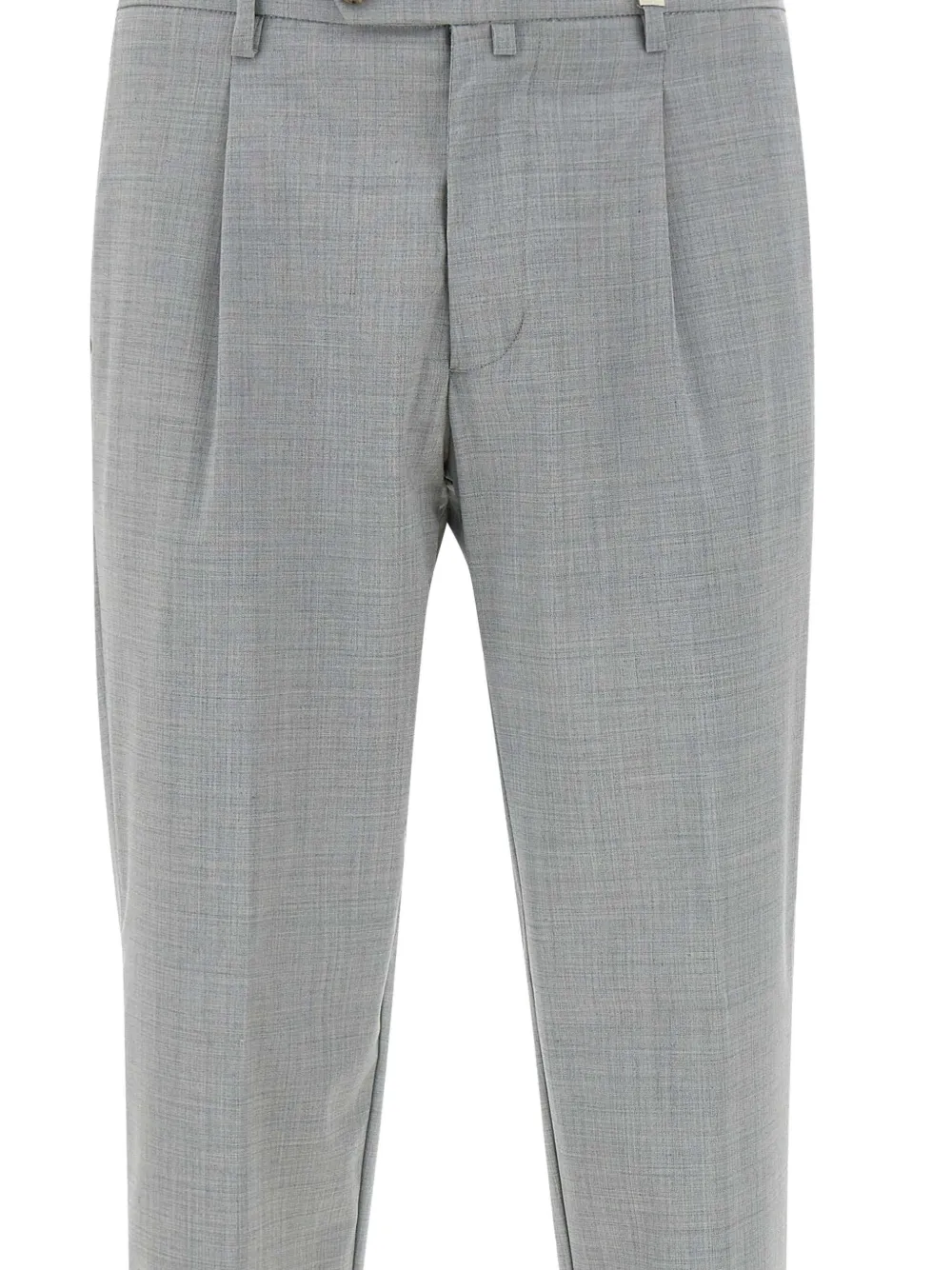Myths Broek met geplooide zak Grijs