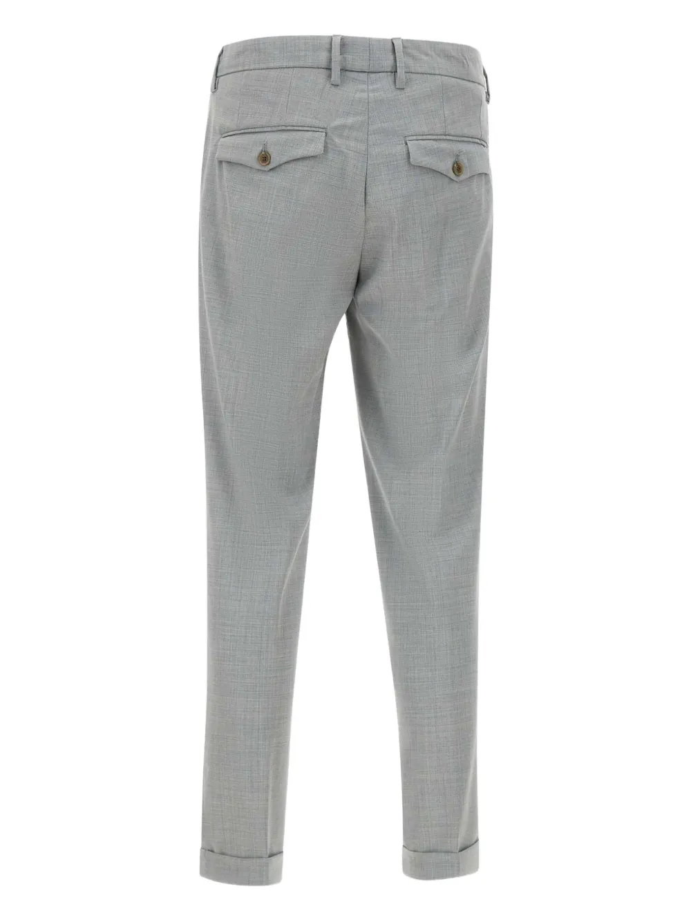 Myths Broek met geplooide zak Grijs