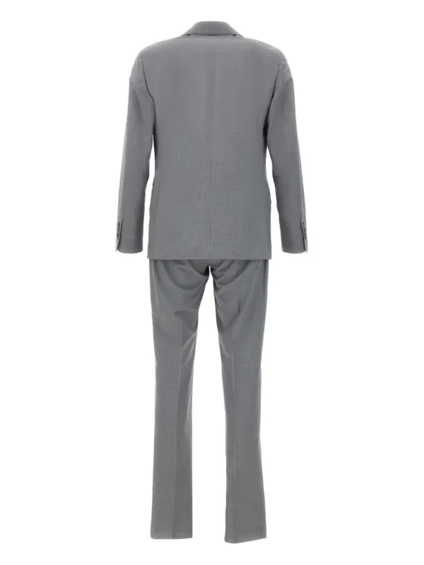 LARDINI グレー スーツ Lardini ダブルスーツ | グレー | FARFETCH JP