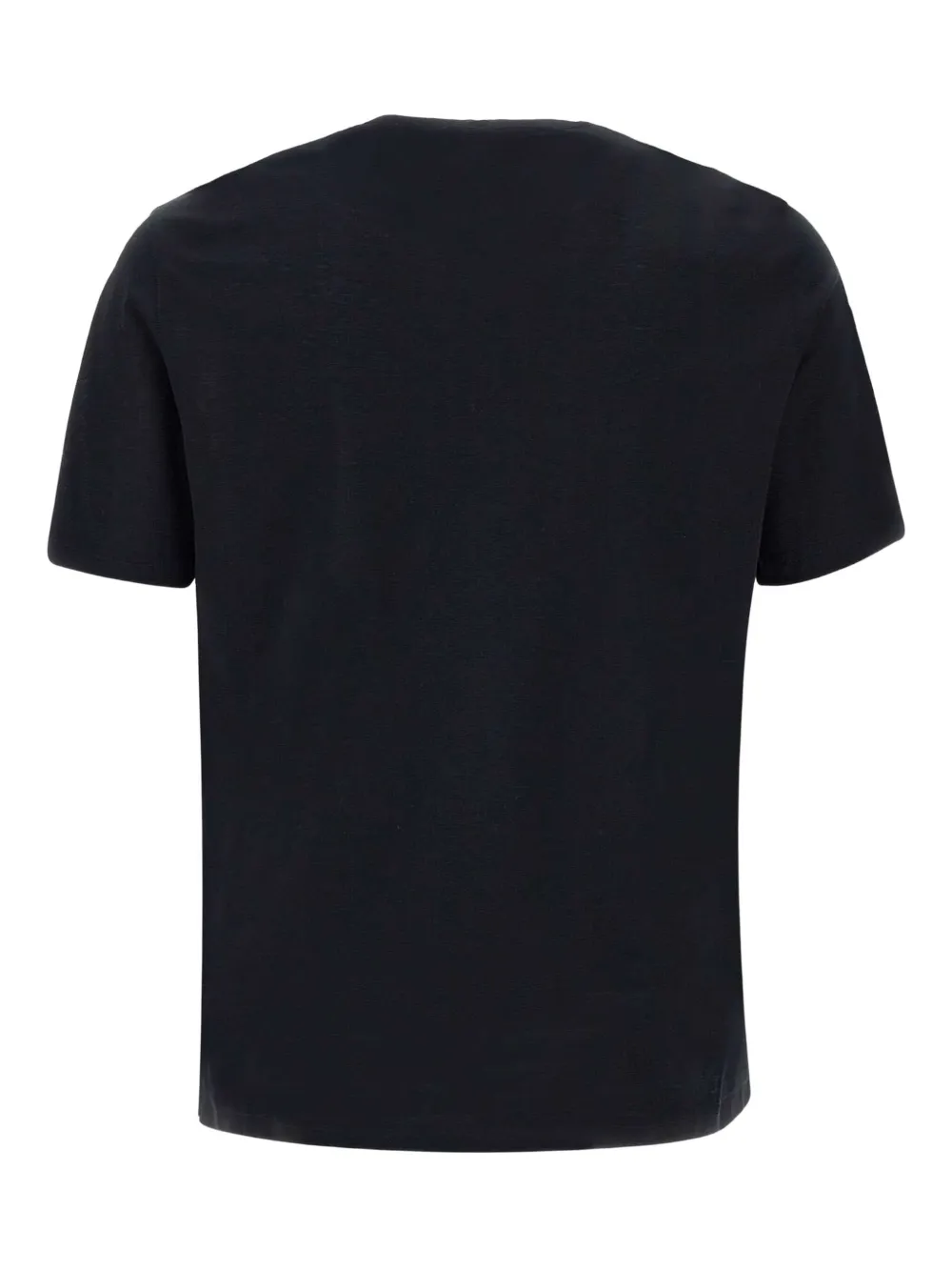 Filippo De Laurentiis Katoenen T-shirt met ronde hals Zwart