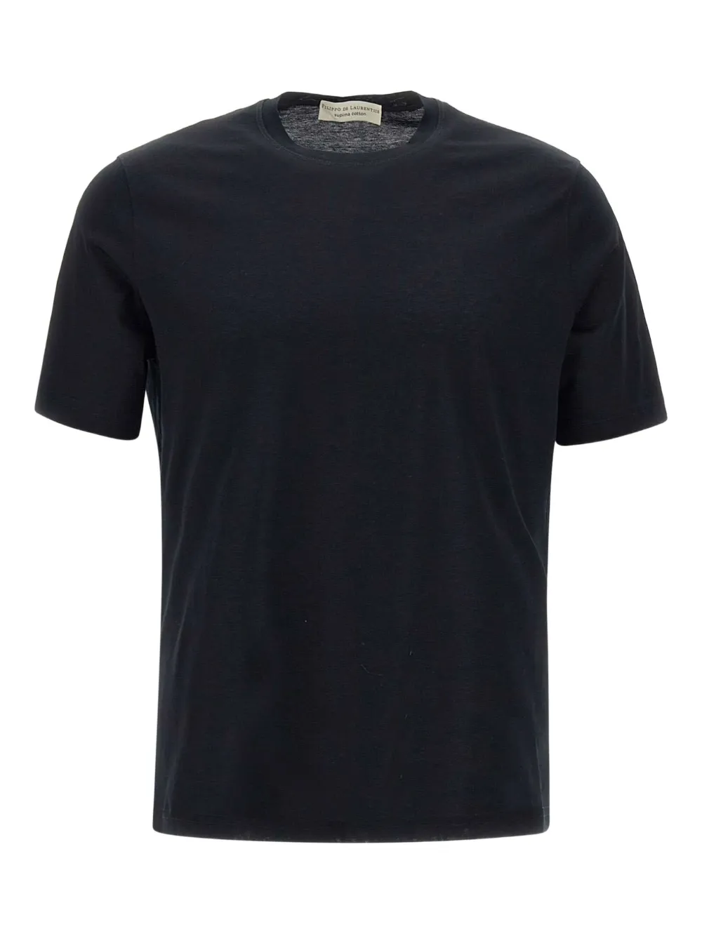 Filippo De Laurentiis cotton crew-neck T-shirt - ブラック Filippo De Laurentiis cotton crew-neck T-shirt - ブラック