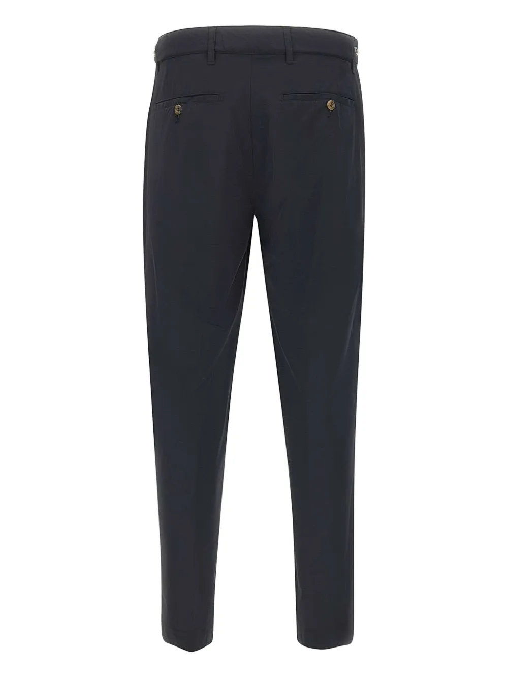 Myths Broek met geplooide zak Zwart