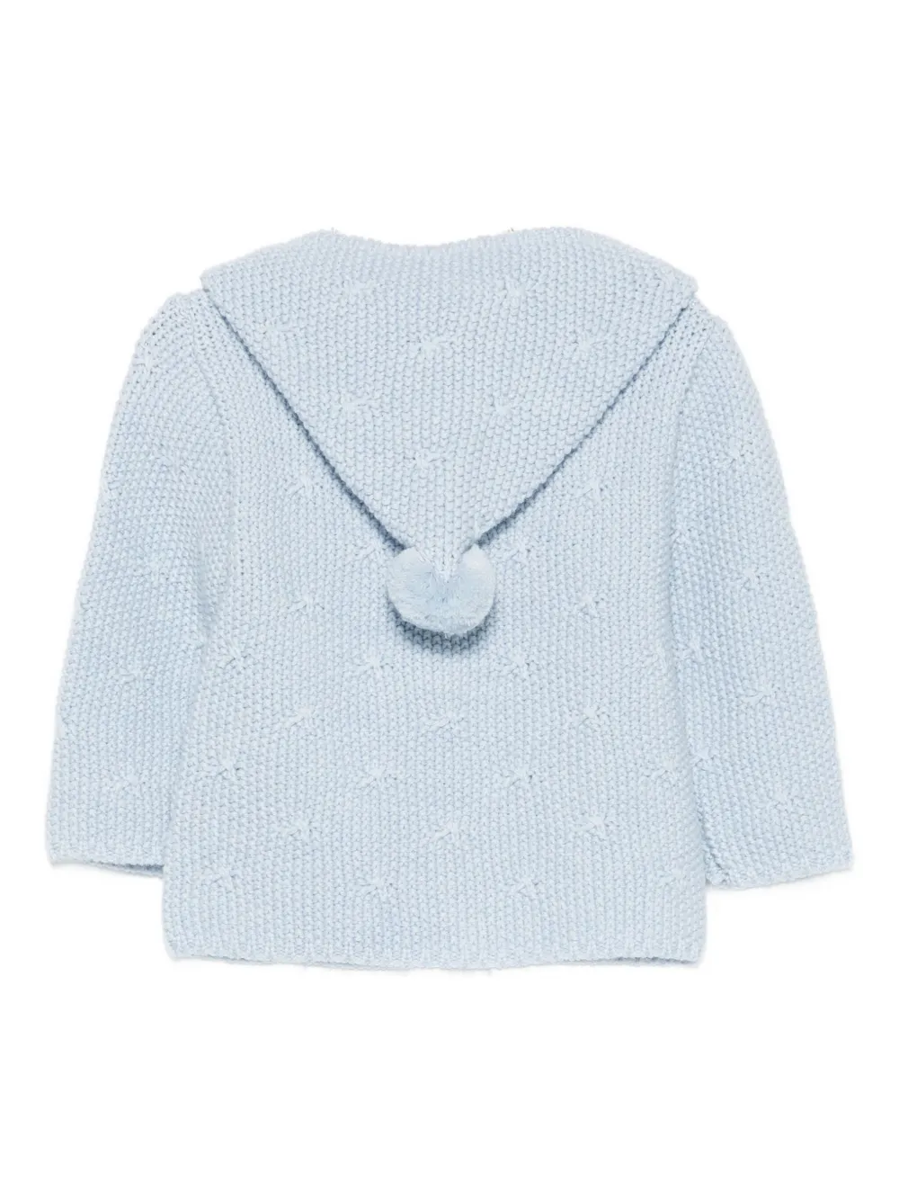Paz Rodriguez hooded pom-pom cardigan | Knitwear | Image 2