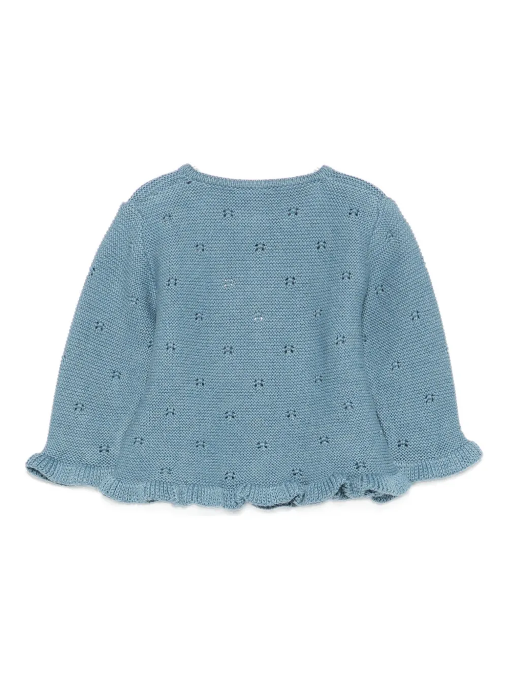 Paz Rodriguez ruffled eyelet-detail cardigan | Blouses | Image 2