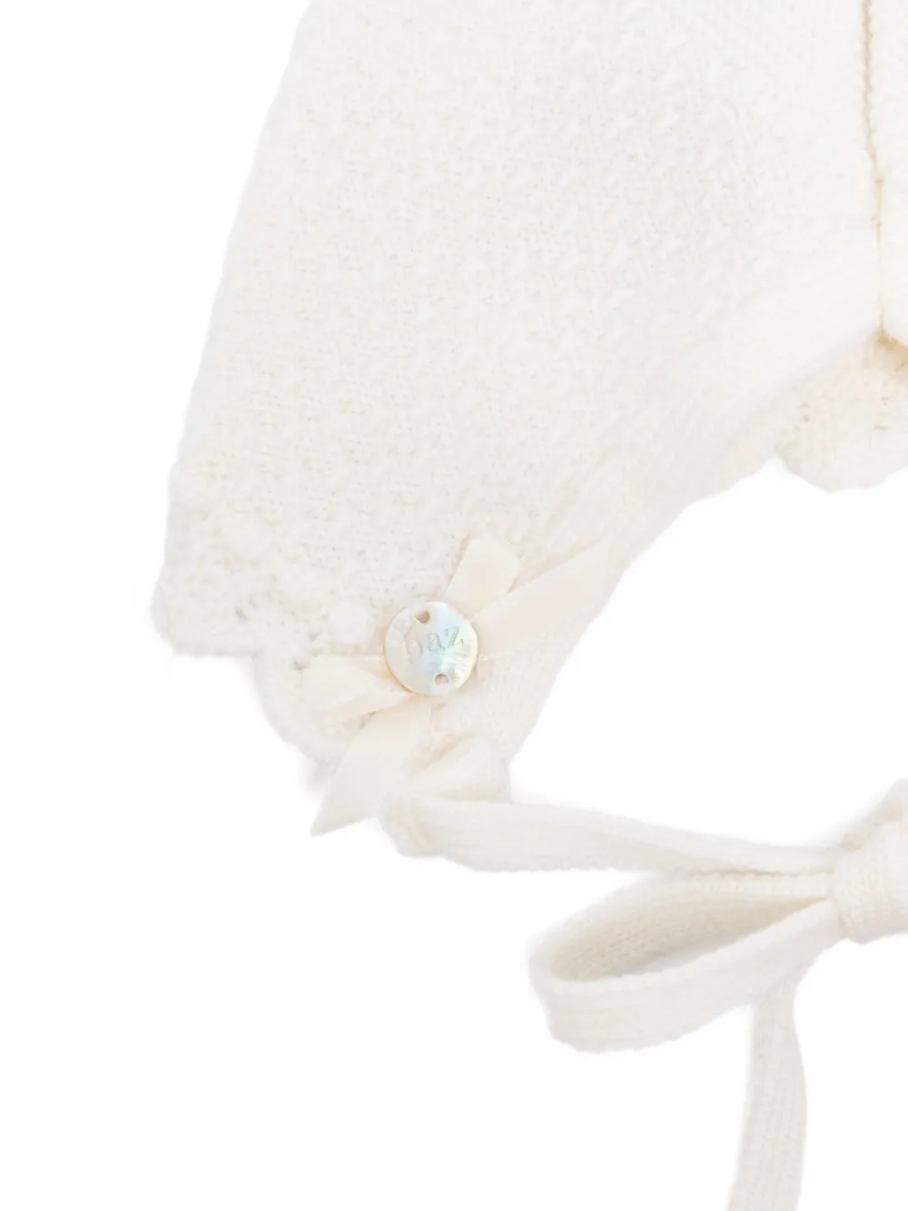Paz Rodriguez scalloped-edge bonnet | Knitted Hats | Image 2