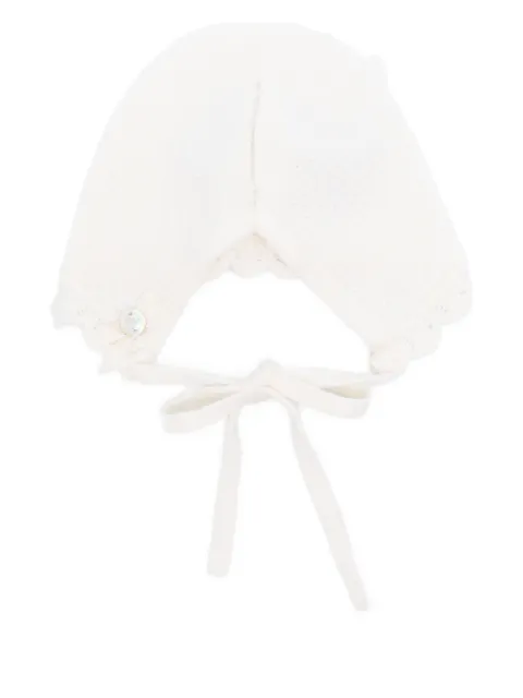 Paz Rodriguez scalloped-edge bonnet