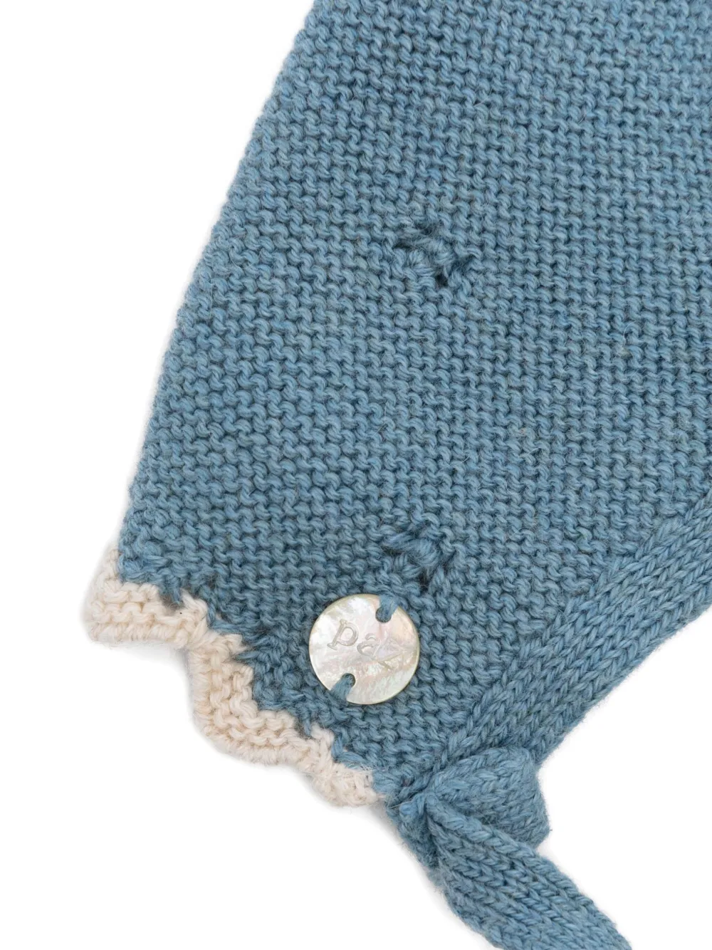 Paz Rodriguez eyelet-scalloped bonnet | Knitted Hats | Image 2