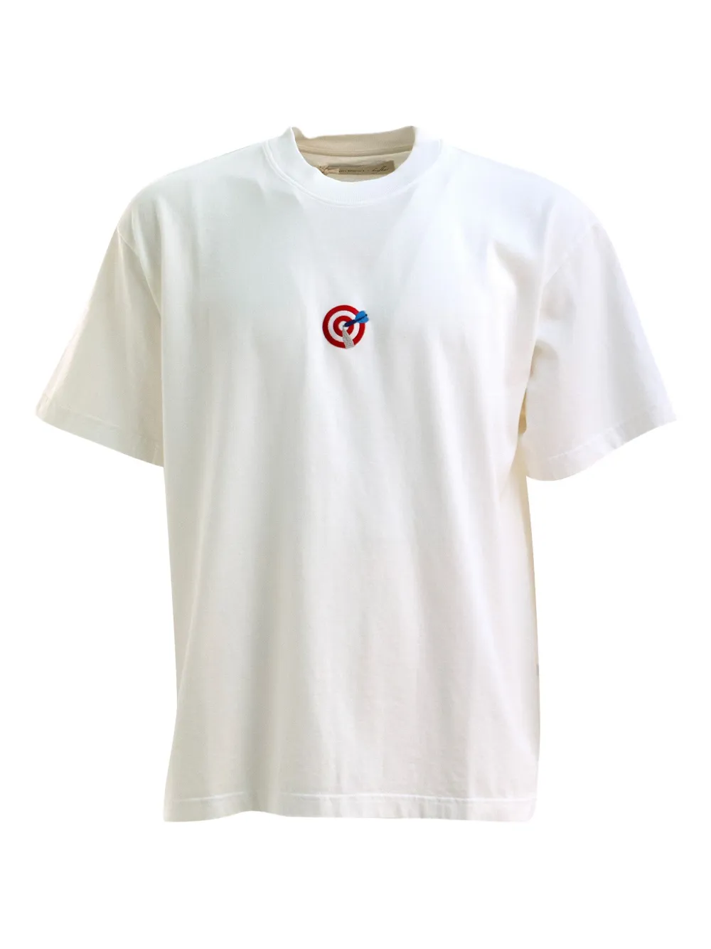 Alberto Bresci Dart-board T-shirt In White