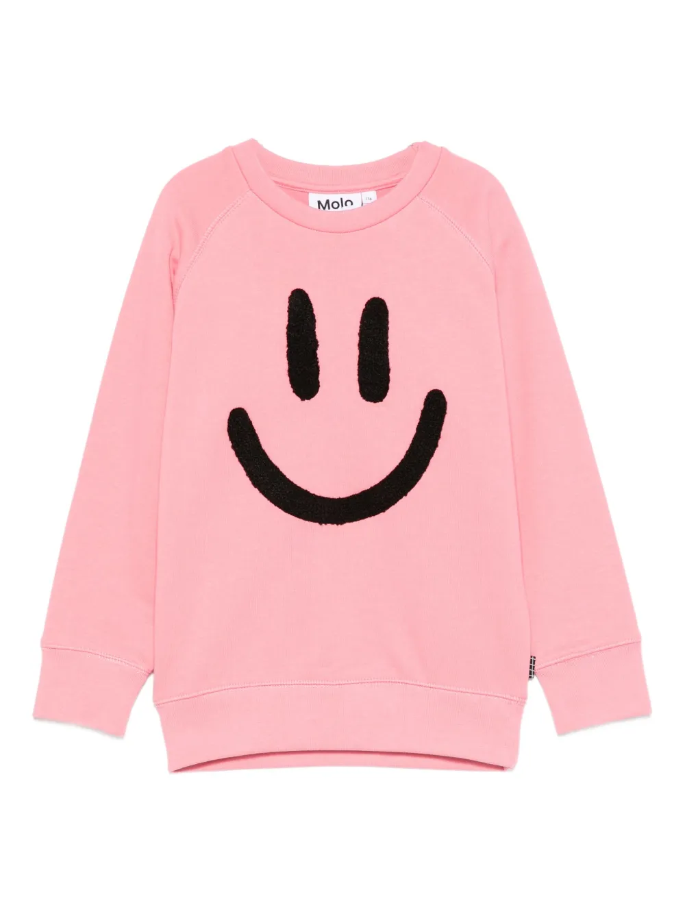 Molo smiley-face sweatshirt Roze