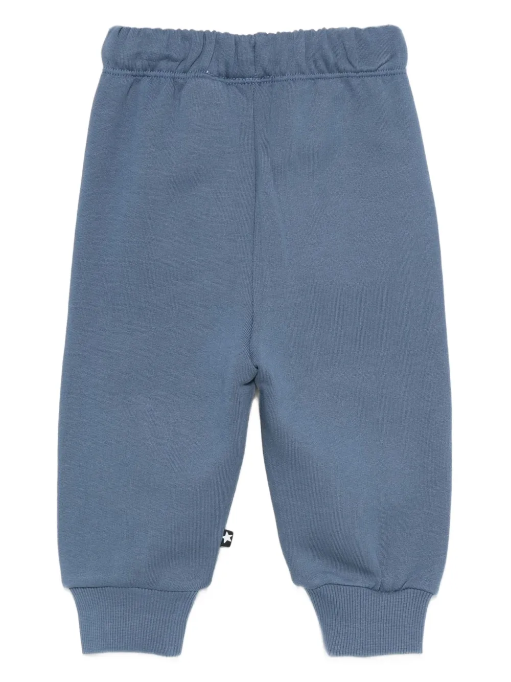 Molo Joggingbroek met geborduurde teddybeer Blauw