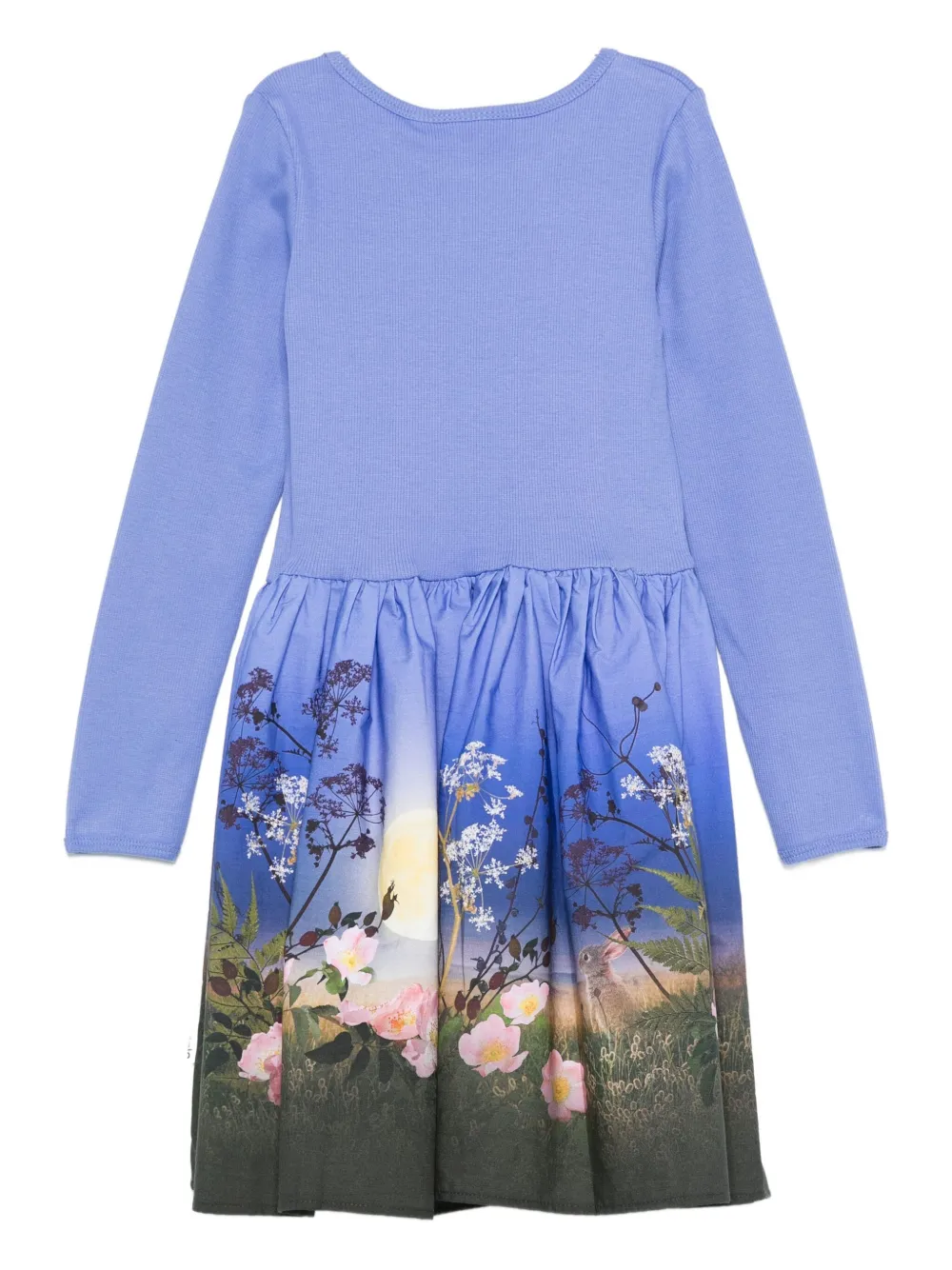 Molo Jurk met bloemenprint Blauw