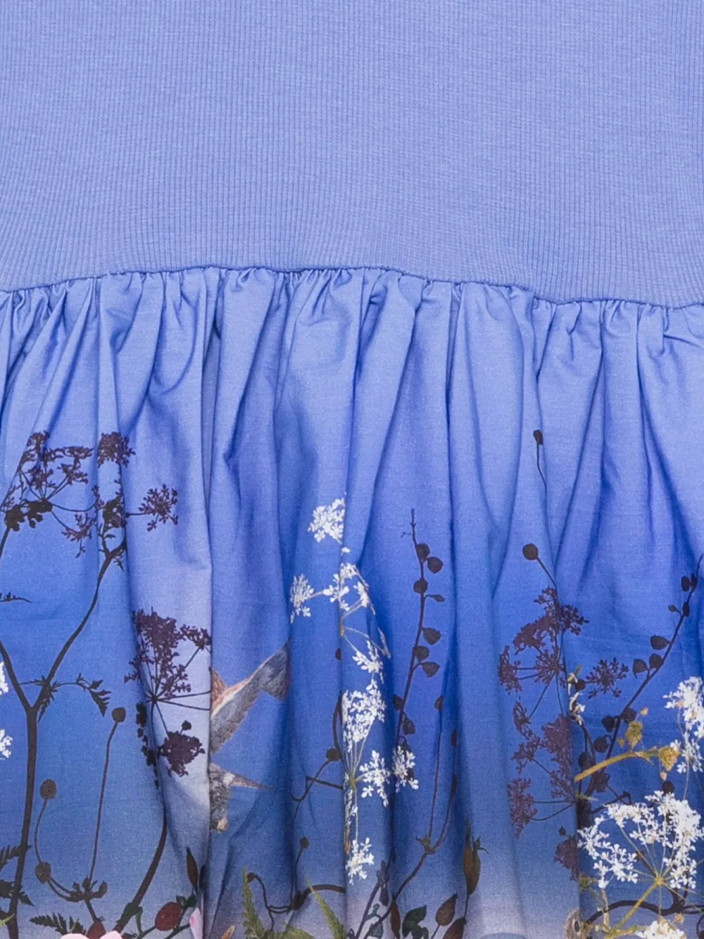 Molo Jurk met bloemenprint Blauw