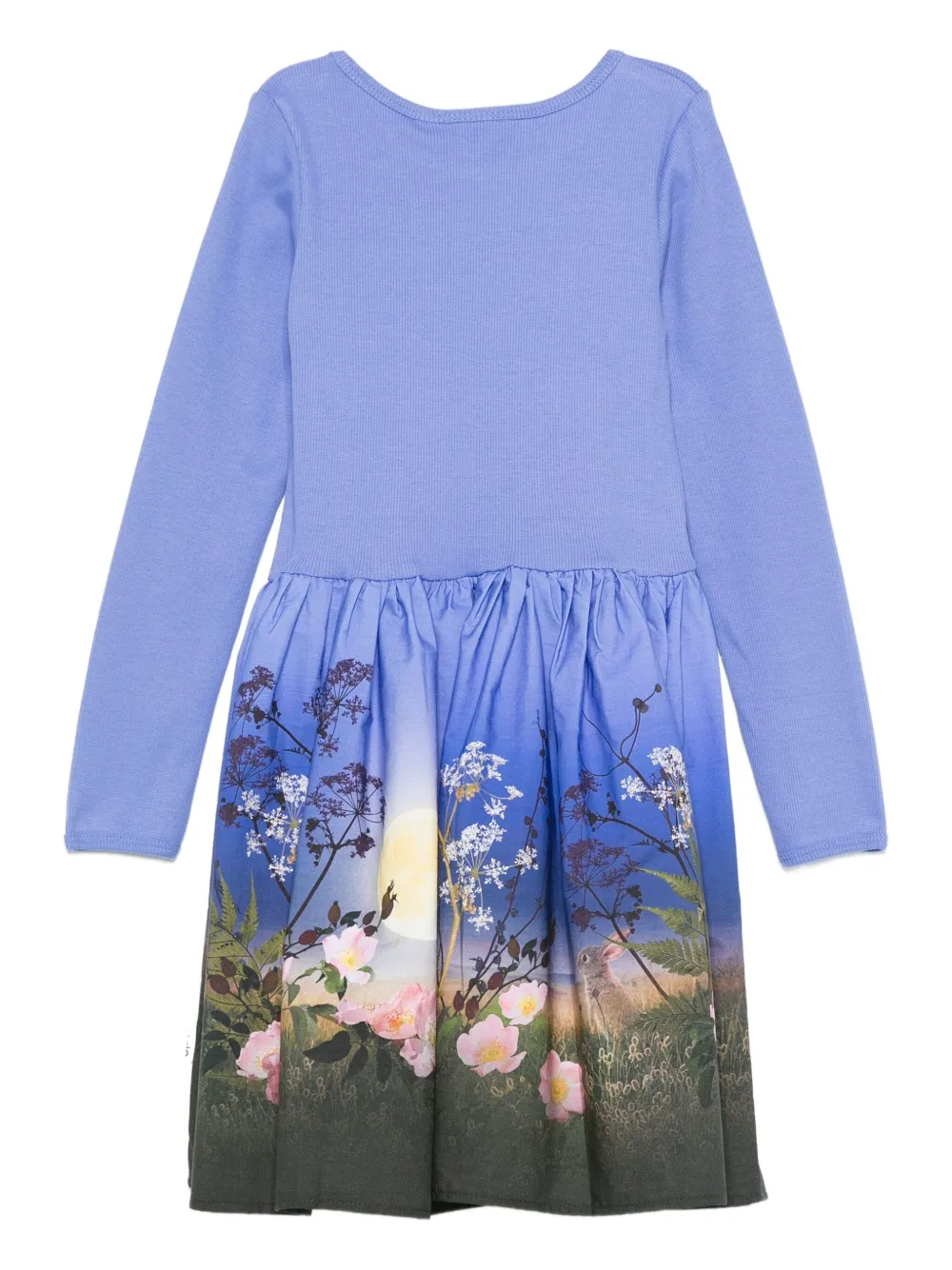 Molo floral-print ribbed dress | Girls Knitted Dresses | Image 2