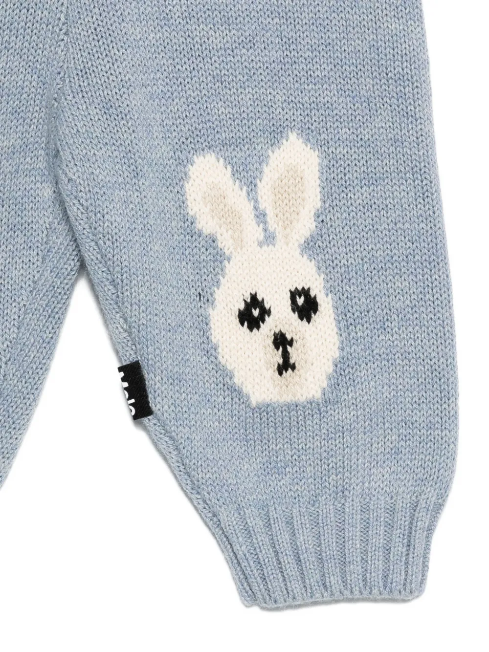 Molo Gebreide broek met print Blauw