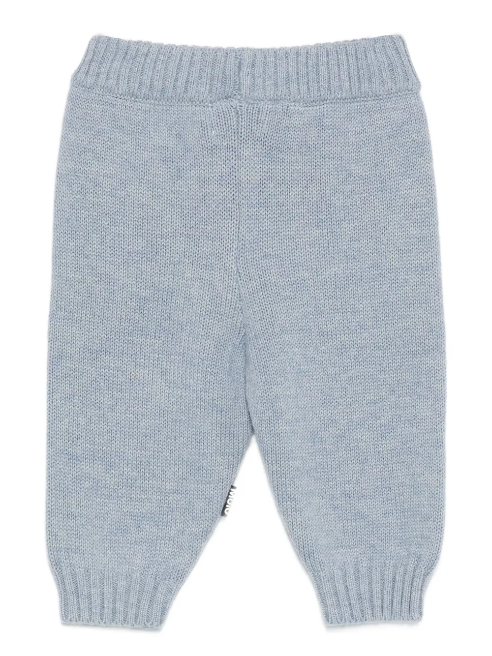Molo Gebreide broek met print Blauw