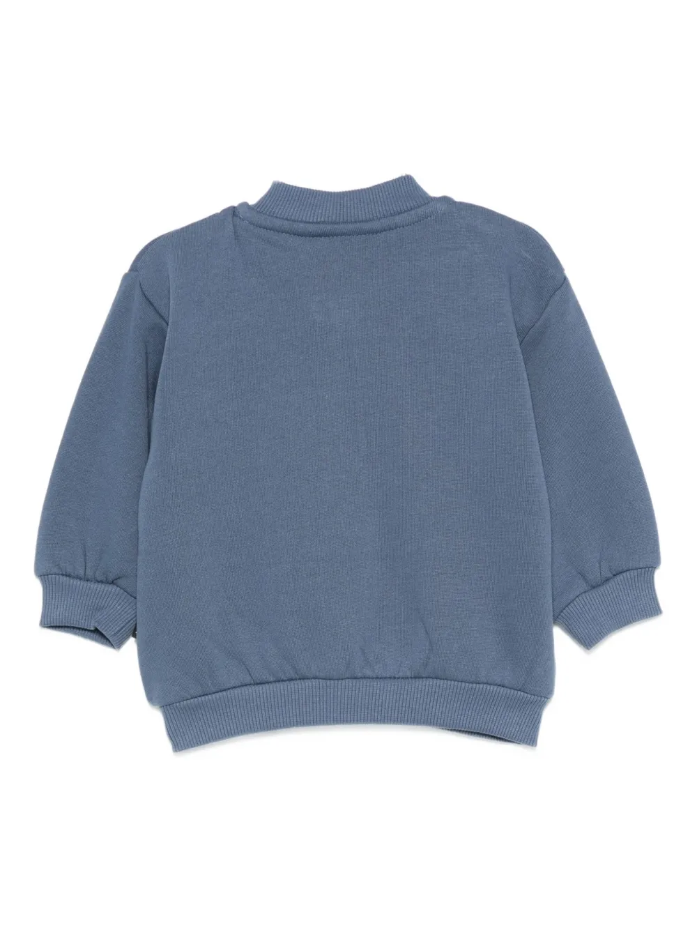Molo Jack met geborduurde teddybeer en rits Blauw
