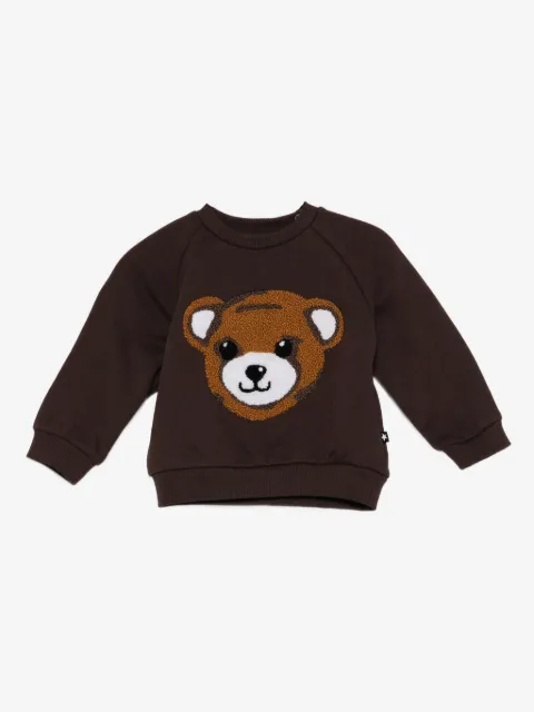 Molo teddy-embroidered sweatshirt