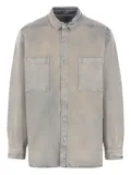 Rick Owens DRKSHDW patch-pockets denim jacket - Blue