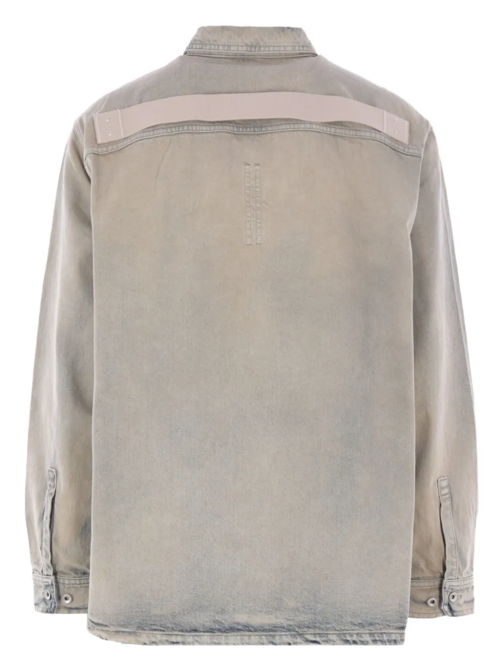 Rick Owens DRKSHDW Denim jack Blauw