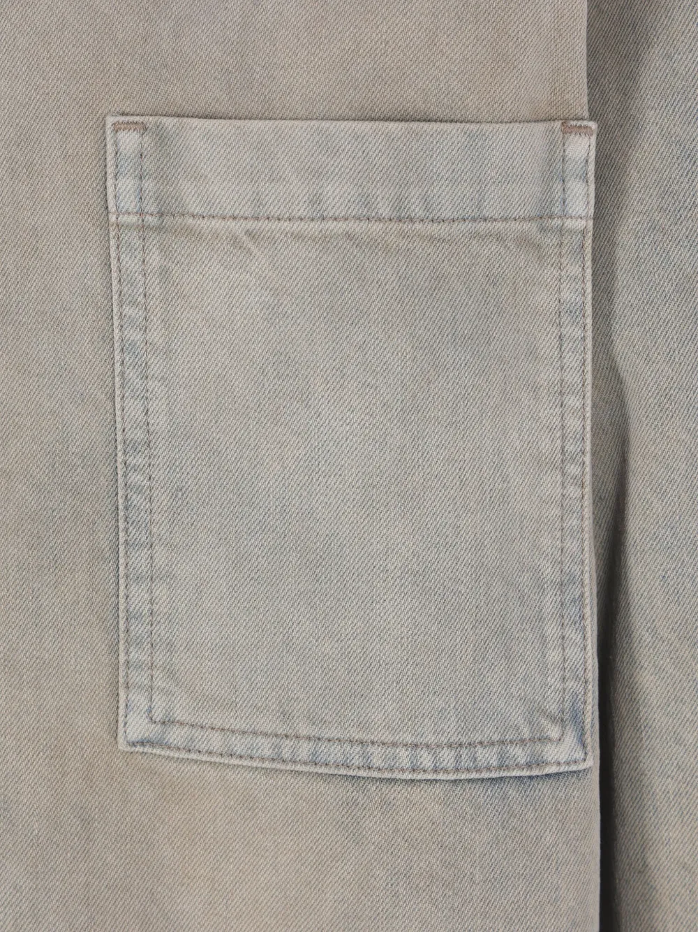 Rick Owens DRKSHDW Denim jack Blauw