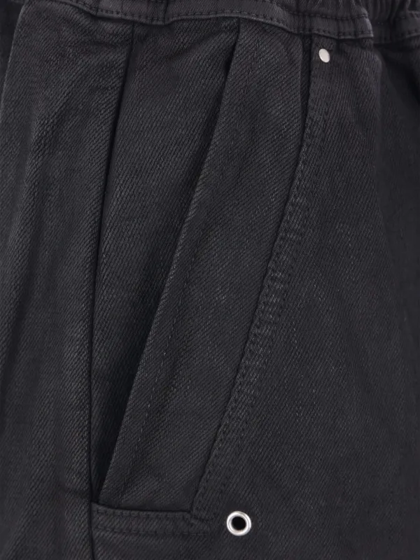 Rick Owens DRKSHDW ドローストリング ワイドカーゴパンツ