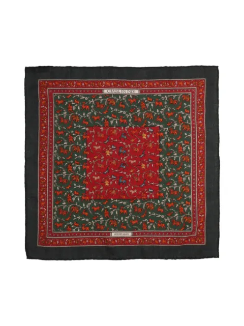 Hermès Pre-Owned Chasse En Inde scarf