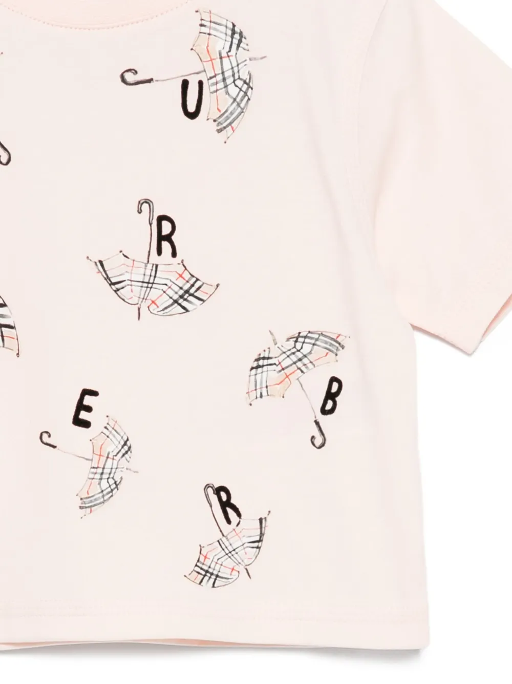 Umbrella Print Cotton Top