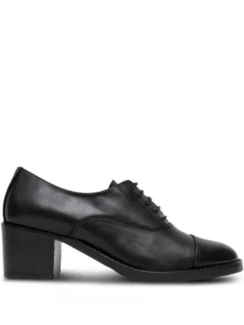 SOMMET lace-up block-heel oxford shoes