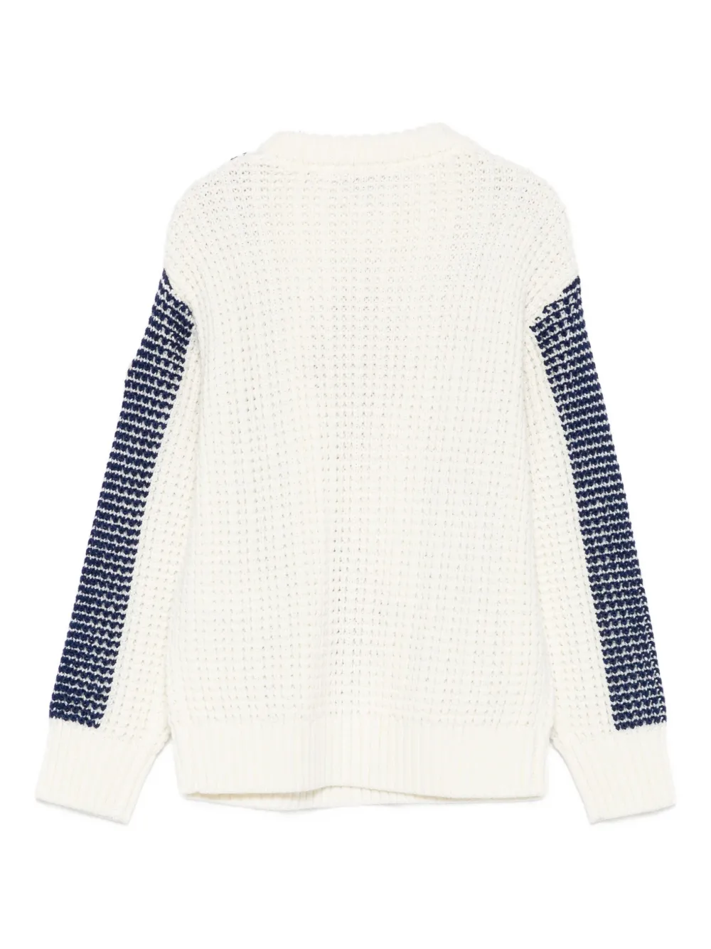 Emporio Armani Kids textured-knit sweater Wit