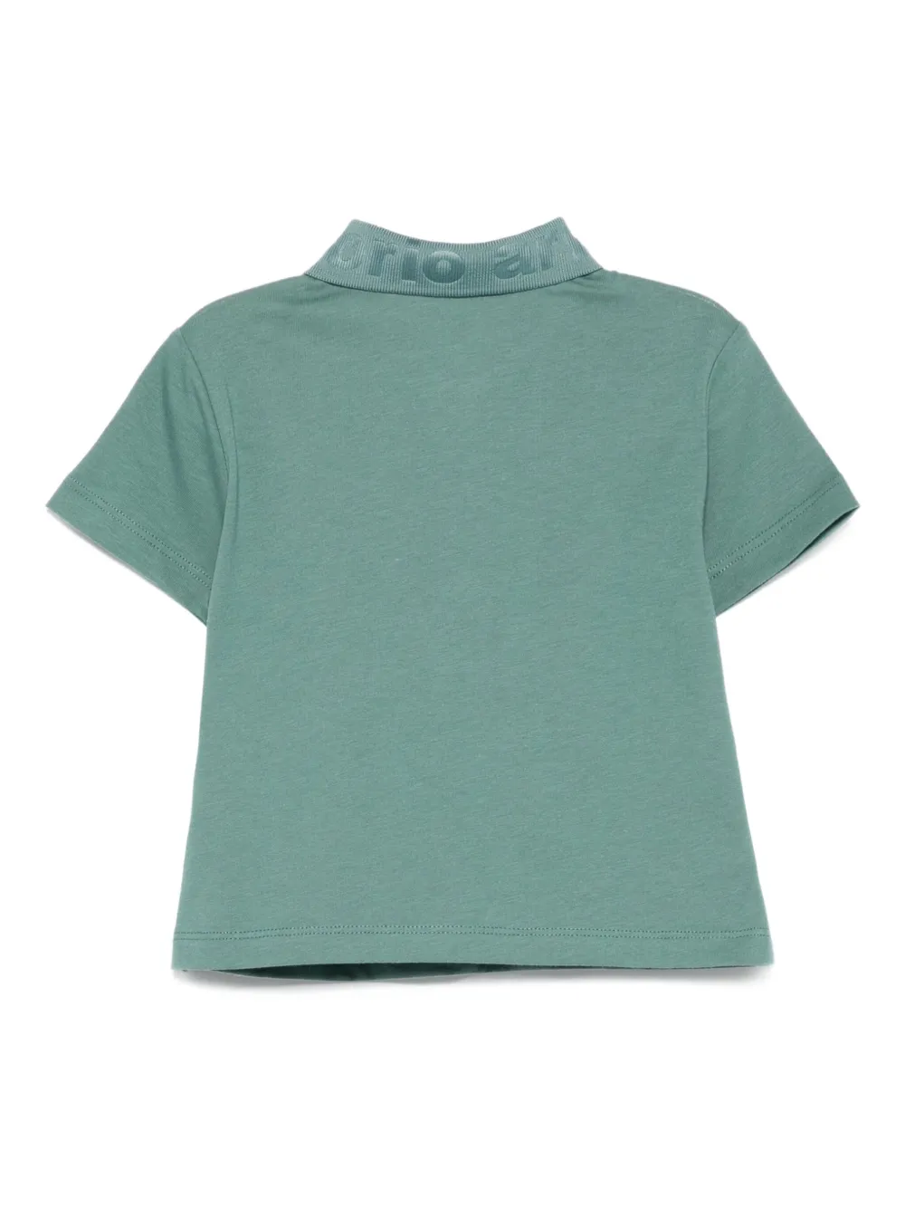 Emporio Armani Kids Poloshirt met logokraag Groen