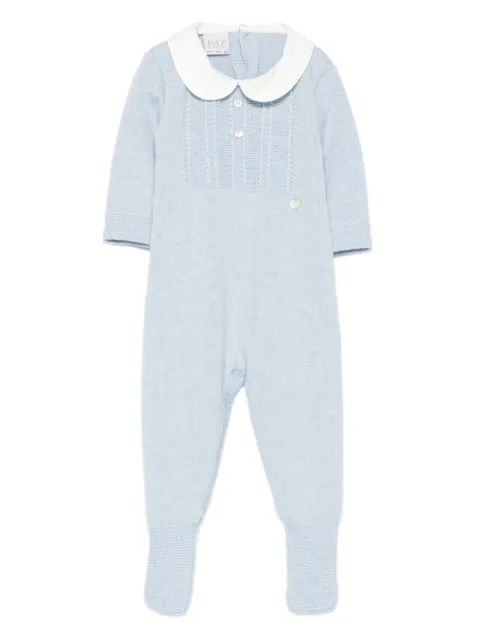 Paz Rodriguez peter-pan collar wool romper