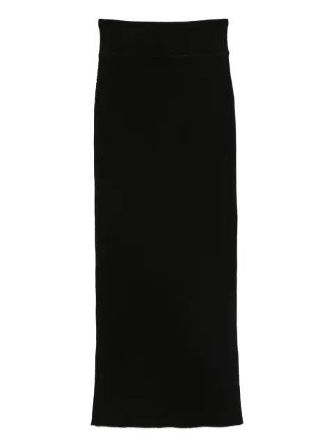 WARDROBE.NYC ribbed midi skirt