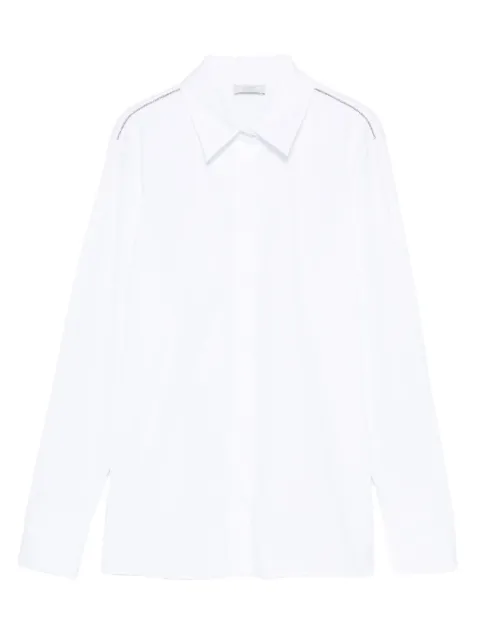 Peserico shoulder-detail shirt
