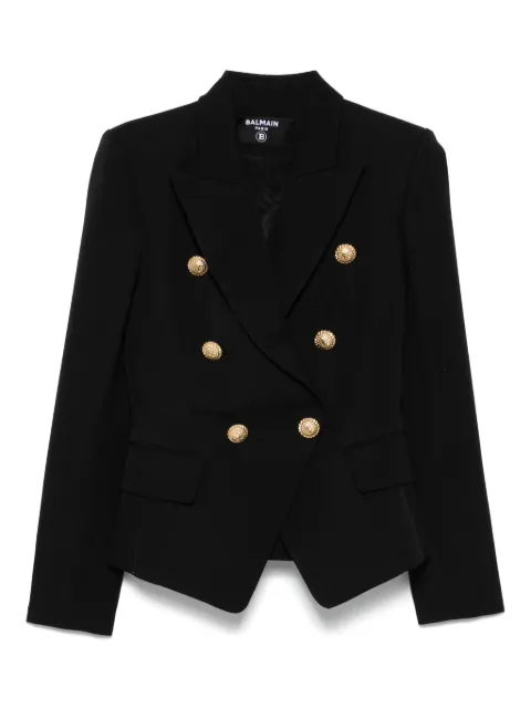 Balmain double-breasted wool jacket