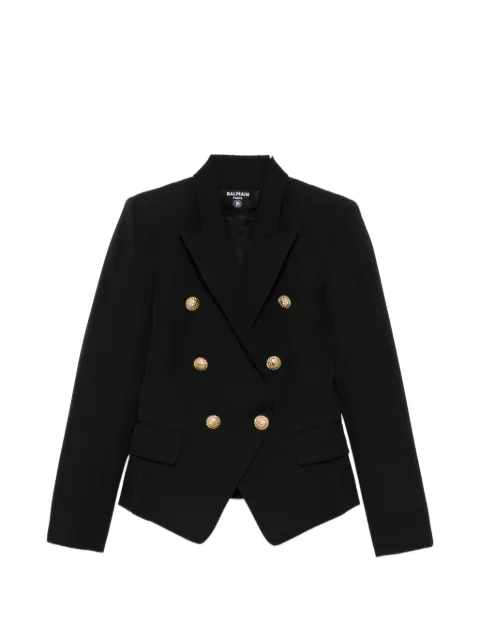 Balmain double-breasted wool blazer