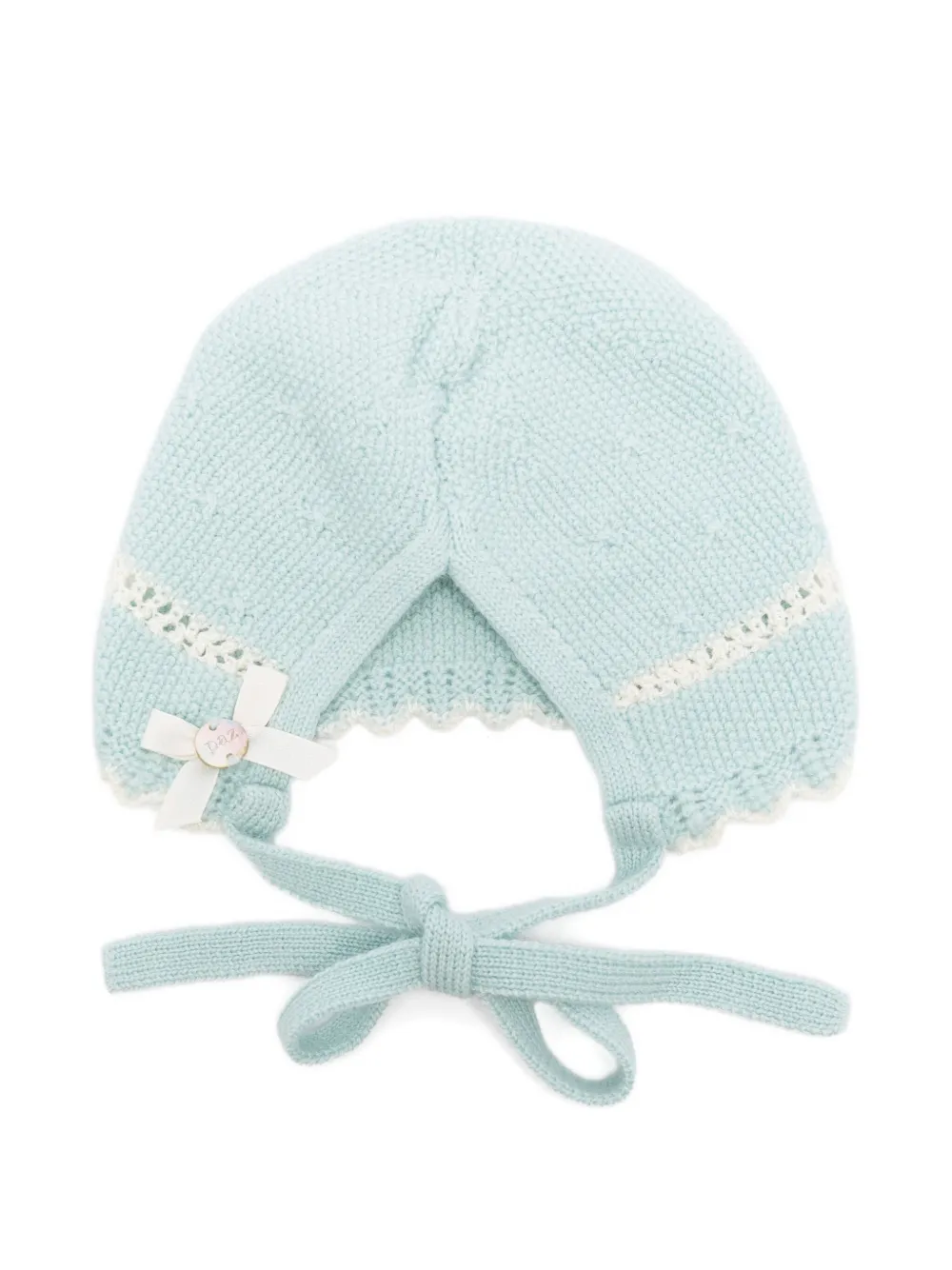 Paz Rodriguez lace-trimmed wool hat Groen