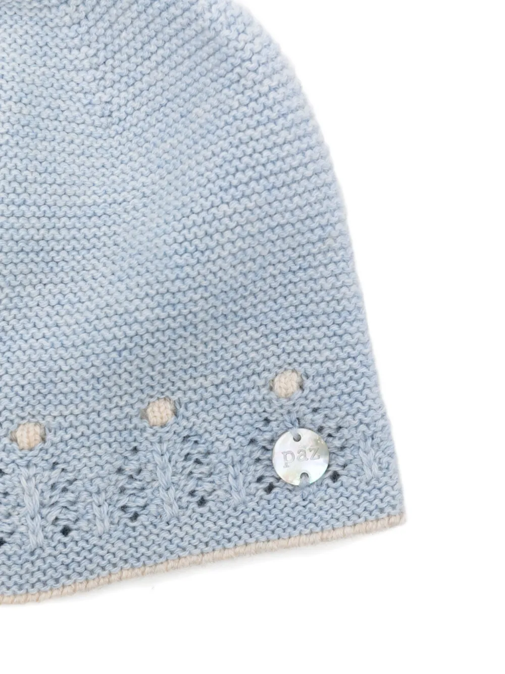 Paz Rodriguez Gebreide hoed met ringlets Blauw