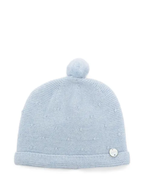 Paz Rodriguez pom-pom textured beanie