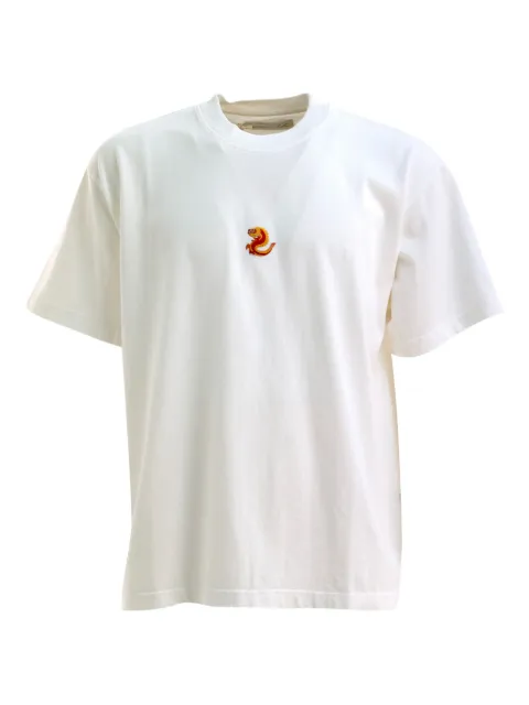 ALBERTO BRESCI embroidered-dragon T-shirt