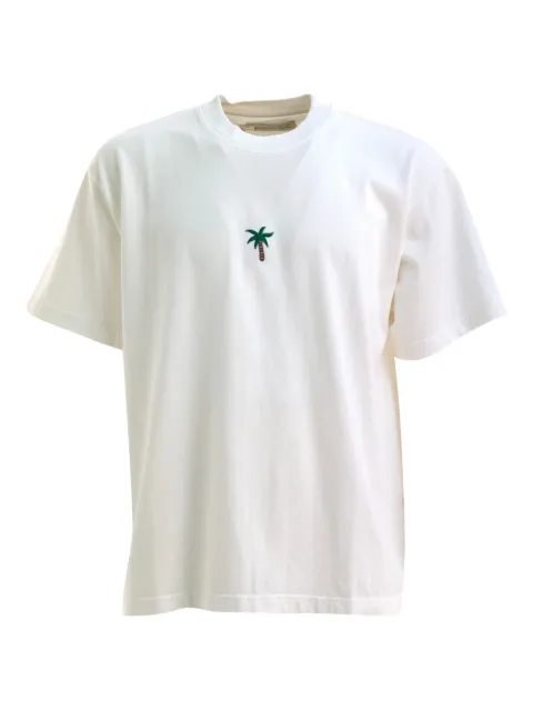 ALBERTO BRESCI palm-tree T-shirt