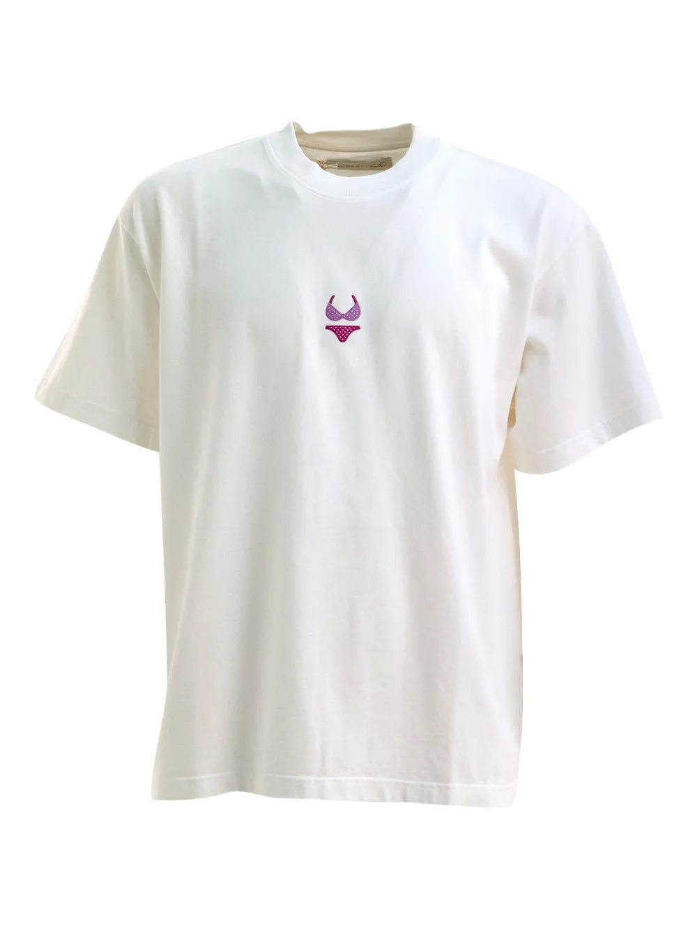 Alberto Bresci X Beefbar Bikini-print T-shirt In White